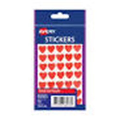 Avery Sticker Handipacks Small Red Hearts B Pack Pack of 700